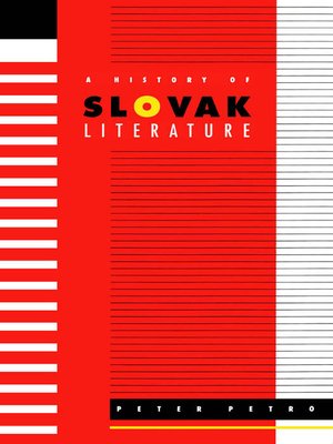 cover image of History of Slovak Literature